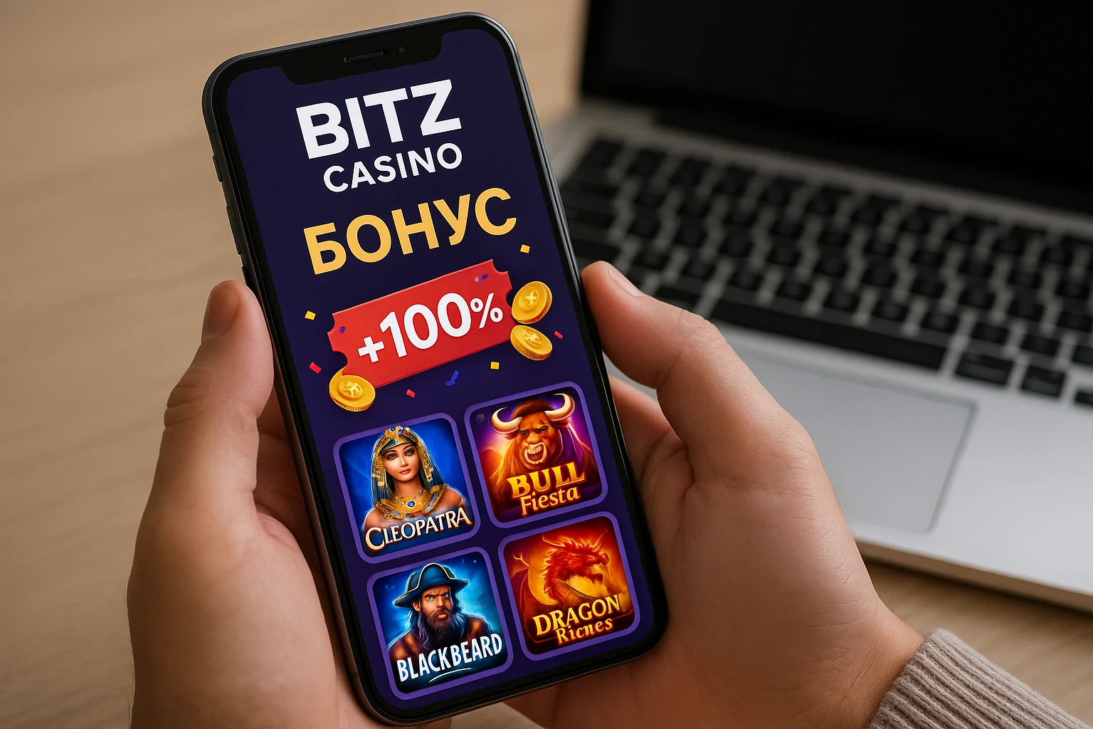 Бонус Bitz Casino