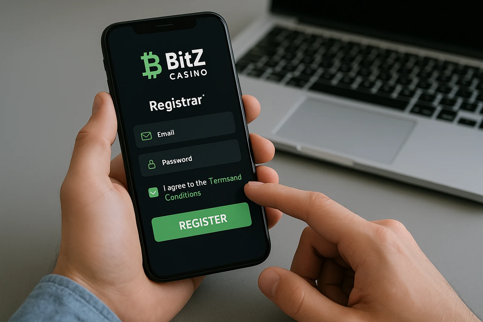 Bitz Casino Реєстрація